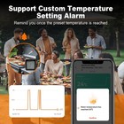 Digital Meat Thermometer With 4 Probes  328ft Wireless Bbq Food Thermometer 