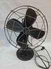    vintage 1930s Emerson Bullet Motor Oscillating Fan Cast Iron