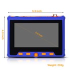 5   Lcd Monitor hdmi In  vga In camera Tester Cctv Tester Monitor