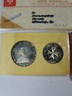 1967 Proof Set 2 Coins Order Of Malta - 1   2 Scudo W  Original Mailing Envelope