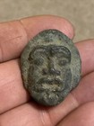 Ancient Bronze Celtic Or Roman Face Metaldetecting Find