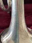 Antique Cased 3-valve Silver Plated Silbron Class A Cornet By Boosey   Co 1927