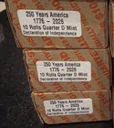 1776   2026 Denver Declaration Of Independence Quarter Box 10 Mint Rolls 400 Coins