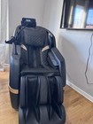 Bestmassage Electric Massage Chair W  Leg   Foot Massager  Black beige Solid