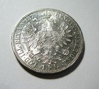 1879 Austria Silver One Florin High Grade