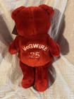 Salvinos Big Bammers Mark Mcgwire  25 Home Run Kings 1999 Retired Plush Bear