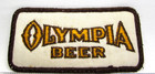 Vintage Olympia Beer Jacket Patch Brewery Tumwater Washington 1970 s Advertising
