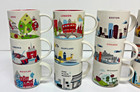 Starbucks 12x You Are Here Collection   5x Been There Series Collectible Mugs