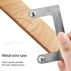 1 Pc Mini Wire Saw Diy Handcrafted Precision Cutter For Wood Plastic Models