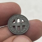 1924 Honolulu Rapid Transit Co Ltd Train Streetcar Trolley Bus Coach Token Zinc