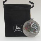  3 In Series -- 1998 John Deere Pewter Christmas Ornament -- Model G