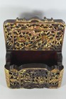 Rare Fine Antique Chinese Gilded Carved Holder