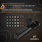 Hqpasfy 8629 Wheel Bearing Hub Removal Tool Replace For Atd Tools Black 