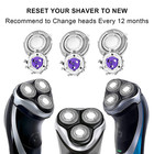 3x Replacement Shaver Heads Cutter For Philips Norelco Hq8 Hq64 Hq9 Hq177 Razor
