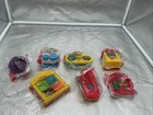 Vintage 1996 Mcdonald   s Fisher Price Under 3 Happy Meal Toys Lot Of 7 New