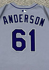 Anderson Size 48  61 2025 Colorado Rockies Game Used Jersey Issued Road Gray Mlb