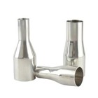 Stainless Steel Pipe Joint Tapered Exhaust Reducer Welding Pipe Tool 19mm-108mm