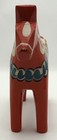 Huge 15  Swedish Grannas Olsson Dala Horse Wood Hand Carved Painted Red Folk Art