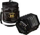 Trinity College 20-key Concertina  Black  ap-1120a  With Bag