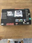 New   super Nintendo Snes  Super Set Complete In Box   Inserts   Super Mario World