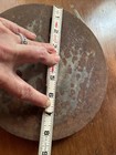 Antique Vtg Cast Iron Wood Stove Eye Burner Cover  Lid 8 5 16   