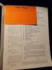 Vintage Guitar Player Magazine Aug  1967 Vol 1 No  2  32 Pages  Rare 1st Issue 
