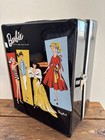 Vintage Barbie Double Doll Case Mattel Tm 1961 Ponytail Original Drawers Black