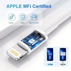 3pack Usb Data Fast Charger Cable Cord For Apple Iphone 5 6 7 8 X 11 12 13 Max