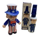 Lot 5 Vtg Avon Collector Cologne Bottles full liberty Bell cannon 2 Pipes 2 Toys