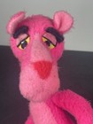 Vintage Pink Panther Poseable 20    Plush   Read 