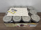 Kerr Quilted Fruit Embossed 8oz Jam jelly Jars - Set Of 12 New Sealed 7061000105