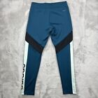 Adidas Pants Womens Medium Green Leggings Gym Yoga Pilates Training Performance