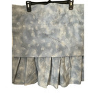 Winnie The Pooh Themed Window Valance Blue Clouds Layered Ruffle 80  Long