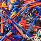 400 K   nex   Knex Micro Mini Bulk Lot     Mixed Rods  Connectors   Clips Parts