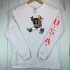 Nike Acg Team Usa Olympics Long Sleeve Shirt Small White Eagle Graphic 2026 New