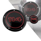 Derby Cover Timer Timing Cover Fit For Softail 114 117 2022 Black W  Red Number