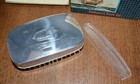 Vtg Military Gentlemen s Brush   Comb Set Nylon  Aluminum  Usa Orig  Box Silver