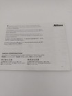 Nikon Fe10 Camera Instruction Manual Original Multi-language