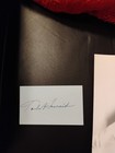 Paul Henreid Vintage Photo  Signed Card  7x9 25in Approx