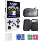 R36max Handheld Game Console White Usb-c Wi-fi Capability W  Carry Case   Box