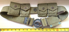 Pre-wwi Us Mills Garrison Belt  Buckle  Four Ammo Pouches   Bayonet Hanger