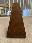 Vintage Wittner Wind Up Metronome Mahogany Wood  Germany
