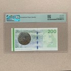 Denmark 200 Kroner Banknote 2016 P67f Pmg 68 Epq Danish Currency B999