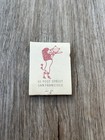 Vintage Matchbook Ritz Old Poodle Dog Restaurant Sf Ca Advertising Book Matches