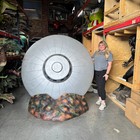 Crashed Alien Spaceship Ufo 6ft Resin Statue Area 51 Decor Display Space Prop