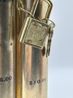 Vintage Metal Brass Tube Piggy Bank Coin Sorter Chain Lock And Key