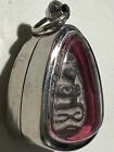 Phra Pidta Lp Heang Rare Old Thai Buddha Amulet Pendant Magic Ancient Idol 1058