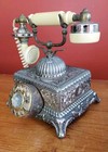 Vtg Rotary Dial  Telephone Old Fashioned Baroque Monarch Made In Korea 