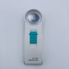 14x30 Led Lighted Pocket Magnifier  Aspheric Lens 14x