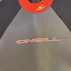 O   neill Shorty Wetsuit Men   s Black Red Back Zip Surf Dive Size Small